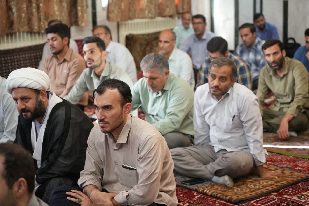آیت‌الله عاملی با فرهنگیان بناب دیدار کرد+ تصاویر