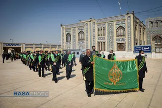 مراسم شکرانه بازگشایی حرم مطهر احمد بن موسی (ع) در شیراز&lrm;