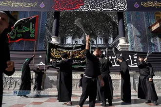 حرم کریمه اهلبیت (س) در روز شهادت حضرت زهرا (سلام&zwnj;الله&zwnj;علیها)