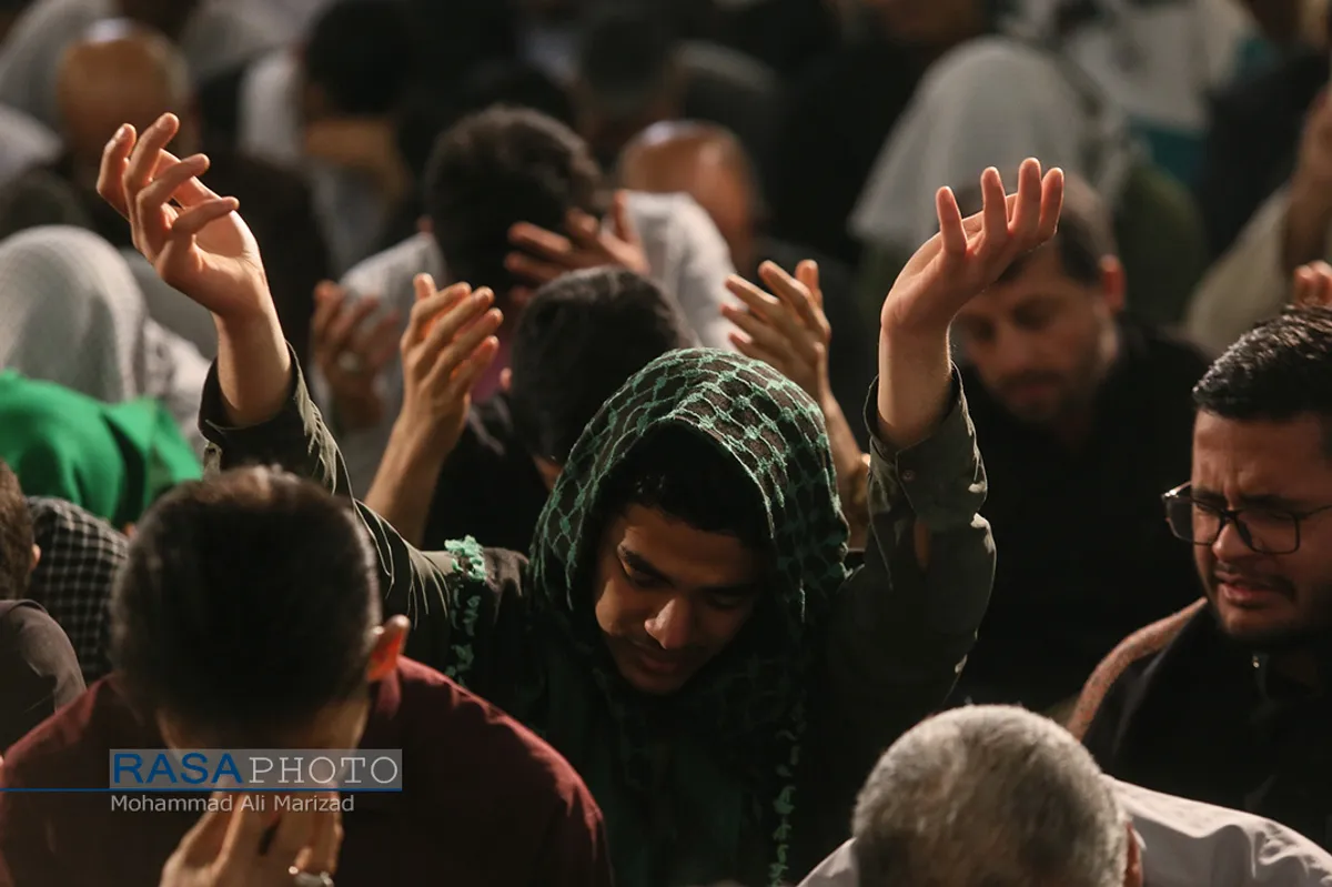 اعمال ام داود در مراسم معنوی اعتکاف | قم مسجد امام حسن عسکری