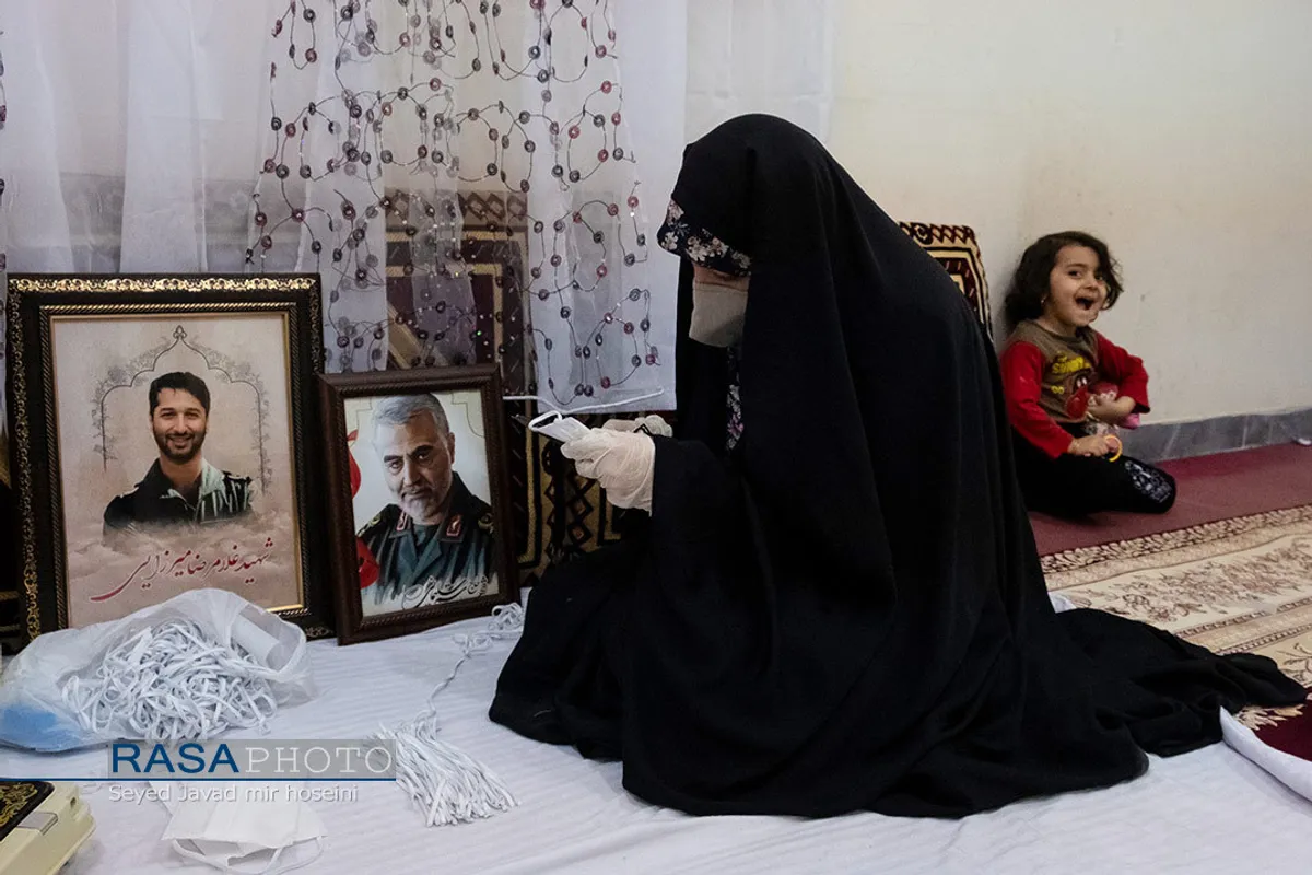 تولید و توزیع ۱۱۰۰ بسته بهداشتی در روز میلاد امام زمان (عج) در رشت