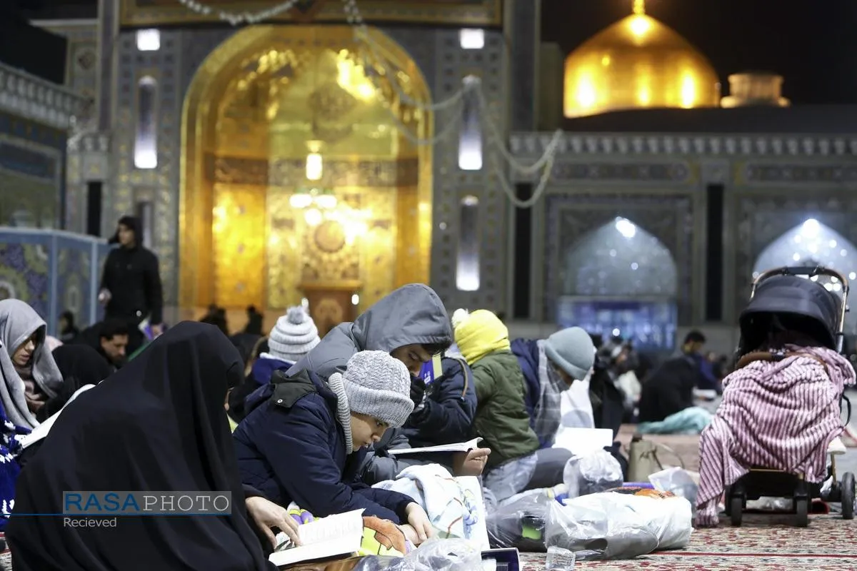 احیا شب بیست و یکم ماه مبارک رمضان ۱۴۰۴ در حرم مطهر رضوی