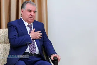 دیدار رئیس&zwnj;جمهور تاجیکستان با رهبر انقلاب