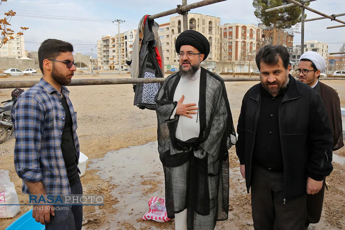 پخت ۷۲ دیگ غذای نذری به یاد حاج قاسم در بجنورد&lrm;&lrm;