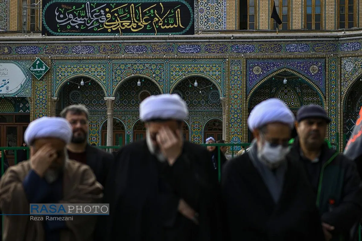 عزاداری روز شهادت حضرت امام موسی کاظم (علیه&zwnj;السلام) در حرم بانوی کرامت