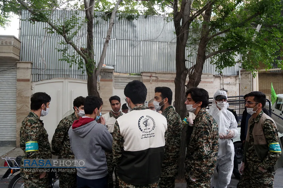 طرح غربالگری خانه به خانه توسط جوانان بسیجی قم