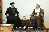 دیدار رئیس جمهور با آیت‌الله سبحانی
