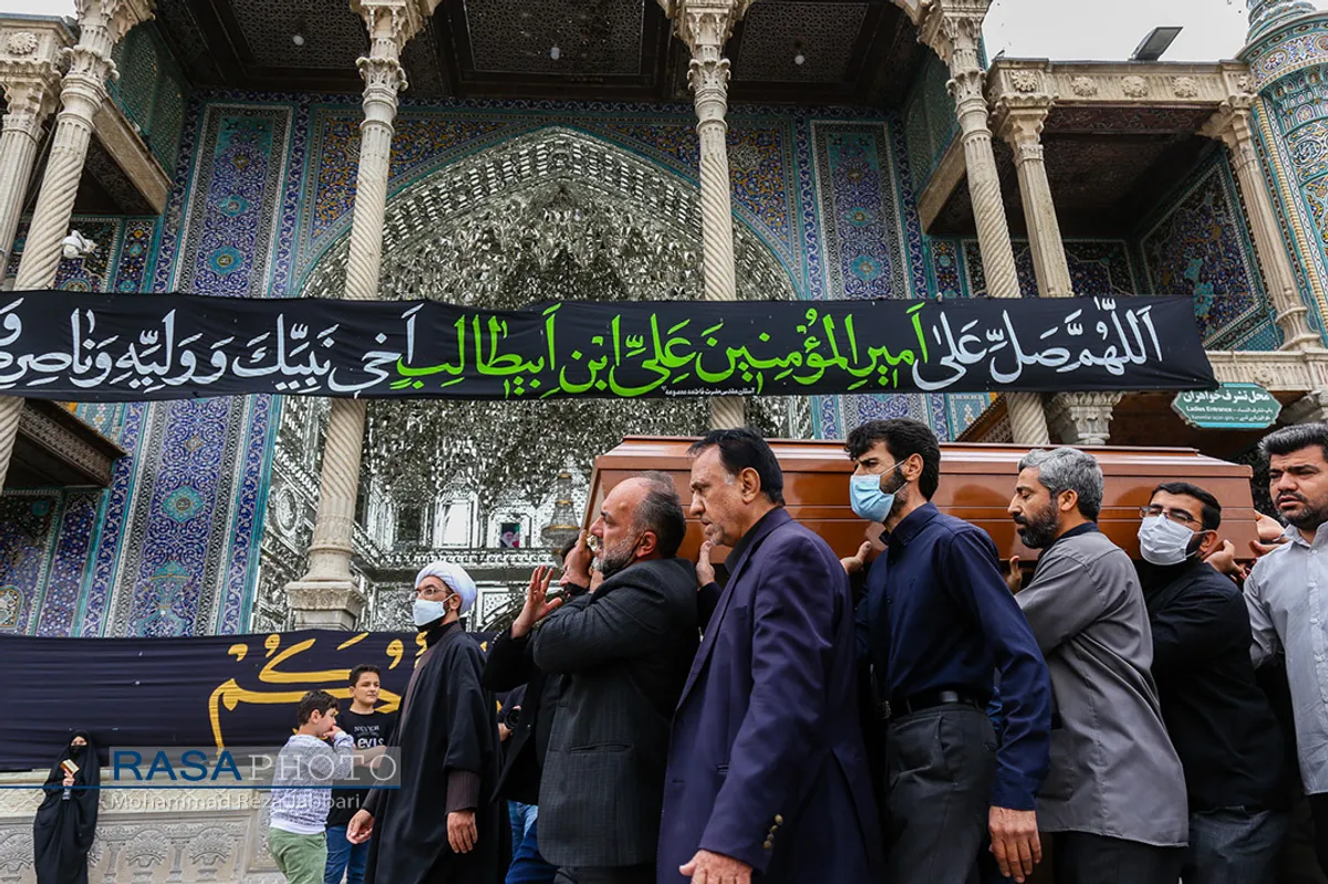 مراسم تشییع همسر آیت الله جوادی آملی&lrm;&lrm;