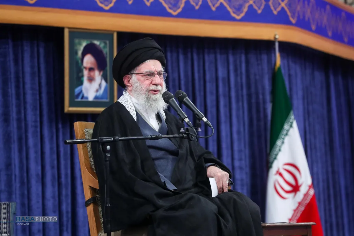 دیدار خانواده شهدای اقتدار با رهبر انقلاب در روز میلاد امیرالمومنین (علیه&zwnj;السلام)