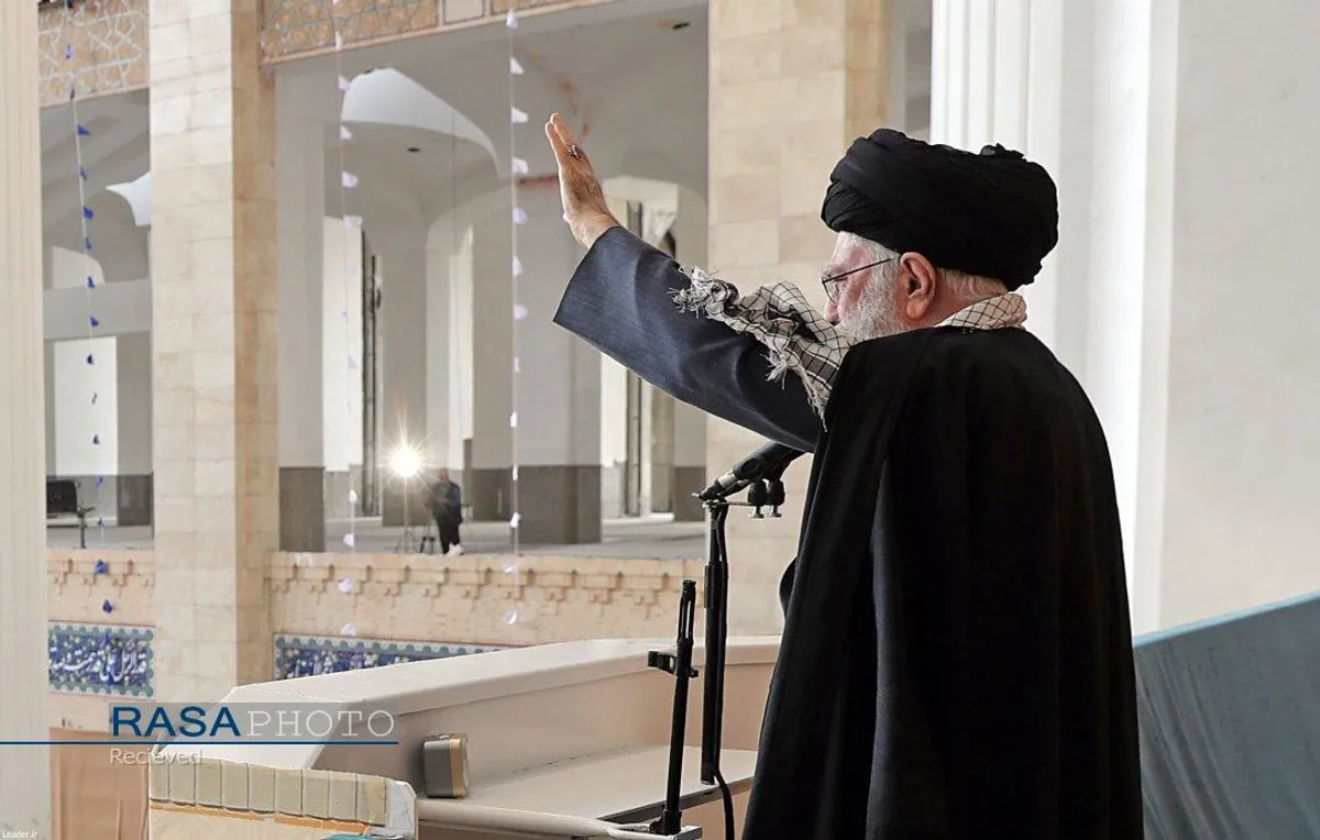 اقامه نماز عید سعید فطر به امامت رهبر معظم انقلاب