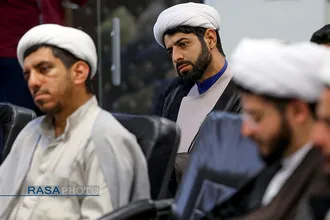 نشست مسئولین مرکز نخبگان و استعداد&zwnj;های برتر حوزه&zwnj;های علمیه خراسان با طلاب ممتاز خراسان شمالی
