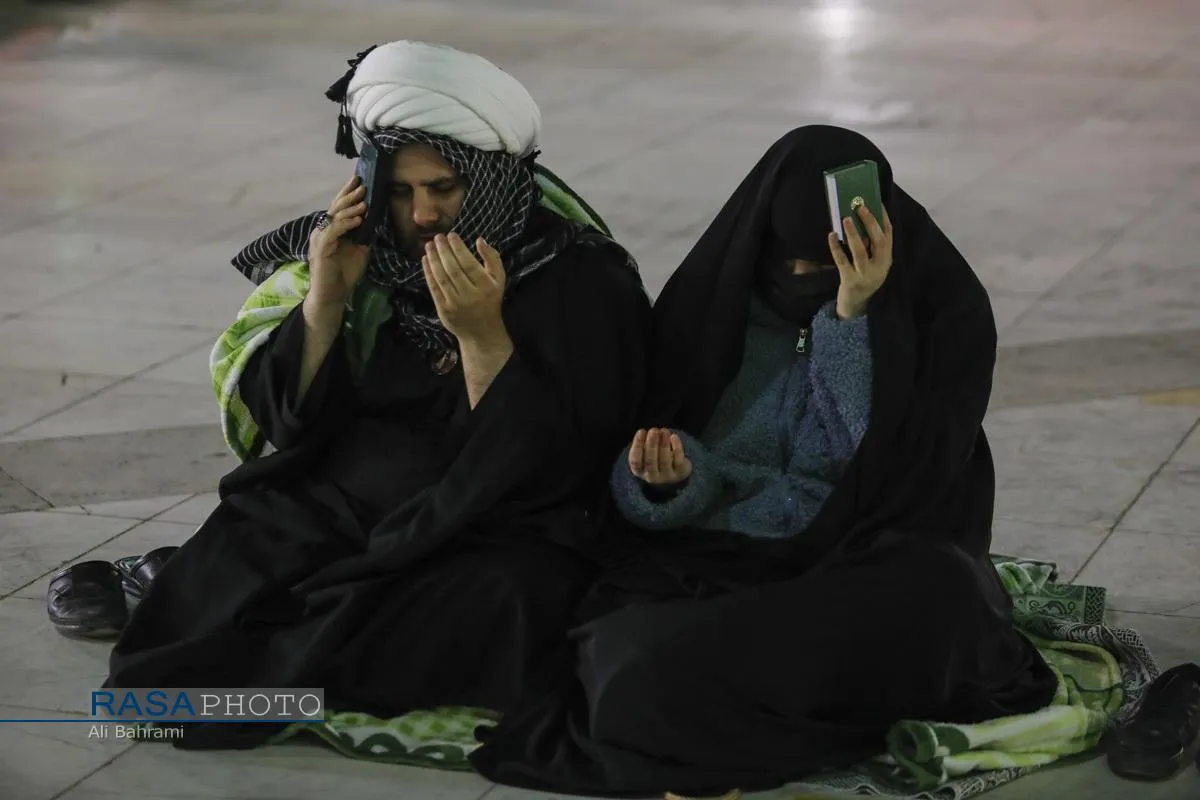احیاء شب بیست و یکم ماه مبارک رمضان در مسجد مقدس جمکران