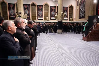 دومین شب مراسم عزاداری حضرت اباعبدالله الحسین (علیه&zwnj;السلام) با حضور رهبر انقلاب