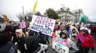 Thousands of women protest against Trump across the US