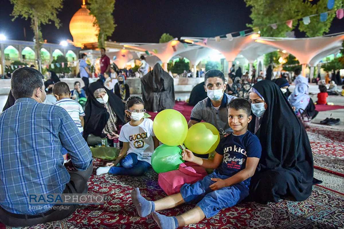 جشن عید سعید غدیرخم در حرم حضرت احمد بن موسی الکاظم (ع)
