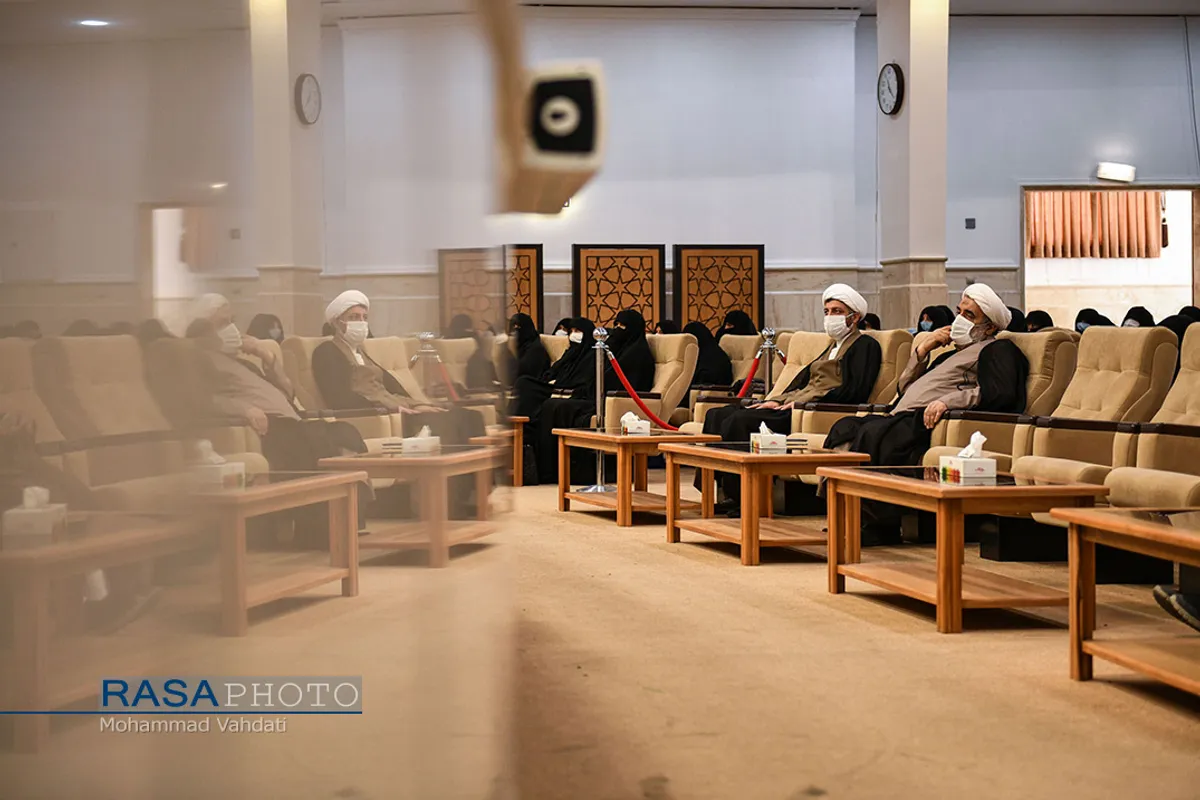 مراسم تکریم مدیر جامعة الزهرا