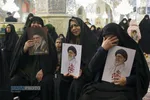 اجتماع عزاداران رهبر شهید انقلاب در حرم مطهر رضوی