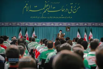 دیدار قهرمانان ورزشی و مدال&zwnj;آوران بازی&zwnj;های آسیایی و پارا آسیایی بار هبر انقلاب