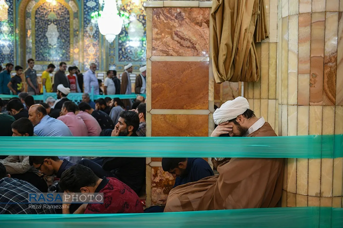 مراسم پرفیض دعای عرفه در حرم کریمه اهلبیت (سلام&zwnj;الله&zwnj;علیها)