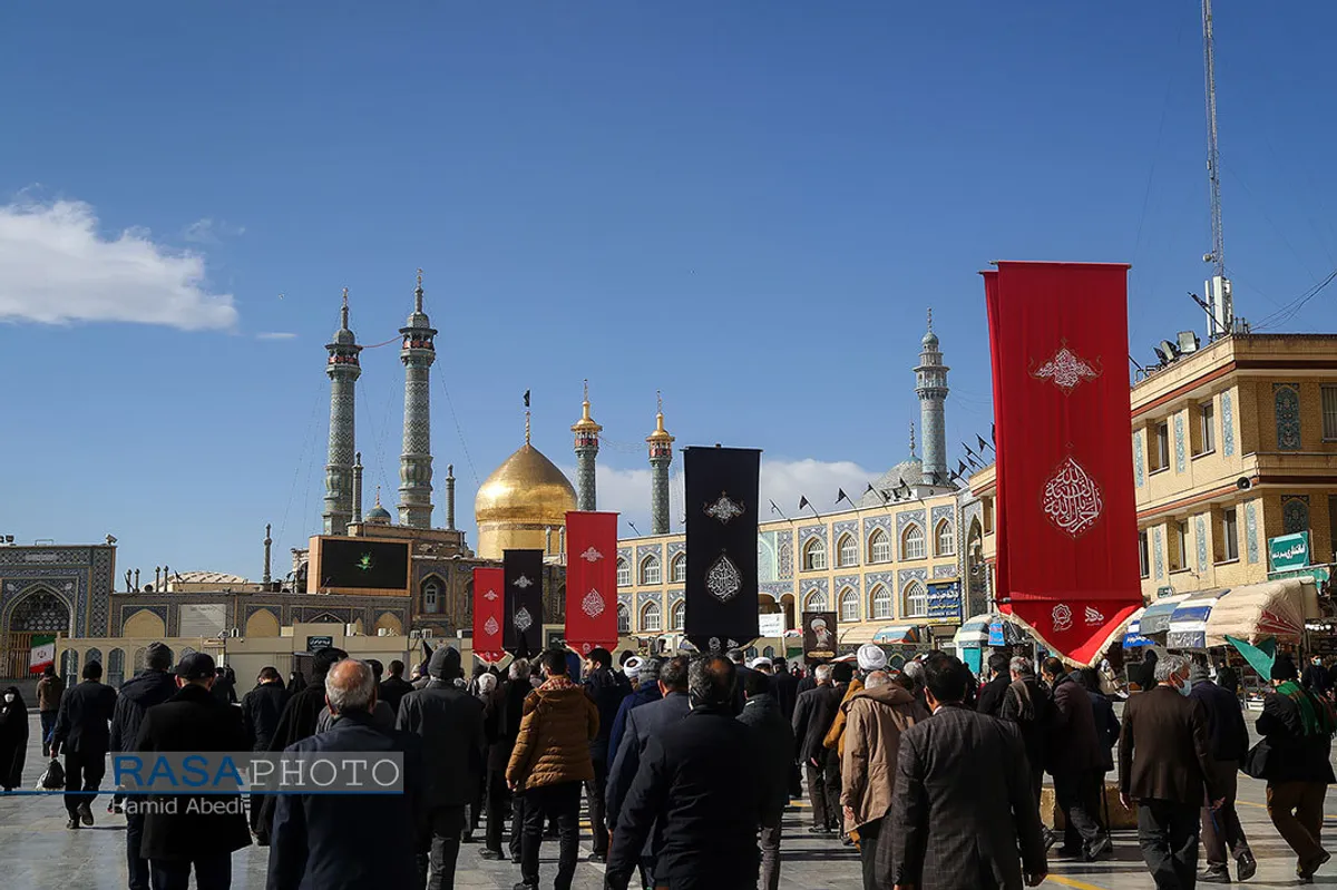 عزاداری روز شهادت حضرت امام هادی (علیه السلام) در حرم حضرت معصومه (س)