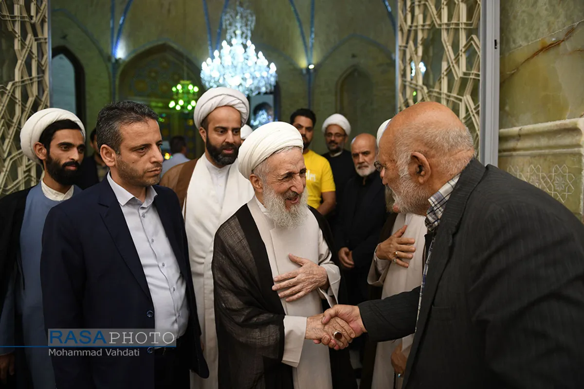مراسم بزرگداشت حضرت آیت&zwnj;الله بهاءالدینی