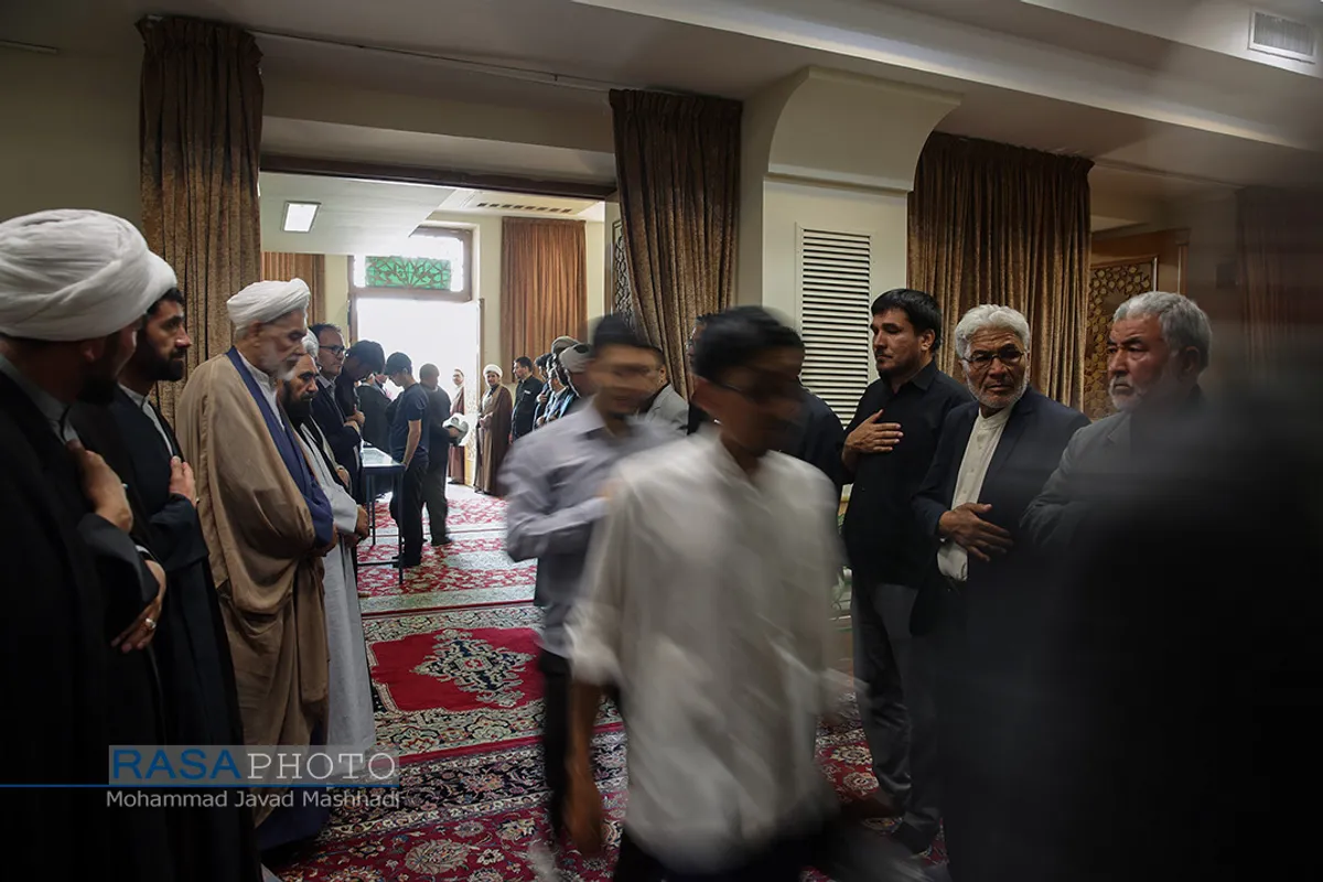 مراسم بزرگداشت آیت الله محقق کابلی در مشهد
