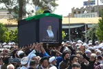 تشییع پیکر آیت الله سید محمد حسینی شاهرودی در قم