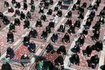 عزاداری روز تاسوعای حسینی در حرم حضرت معصومه (سلام الله علیها)