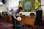 جشن عمامه&zwnj;گذاری طلاب در روز میلاد حضرت بقیة الله الاعظم (عج)