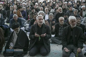 اقامه دومین نماز طلب باران در قم