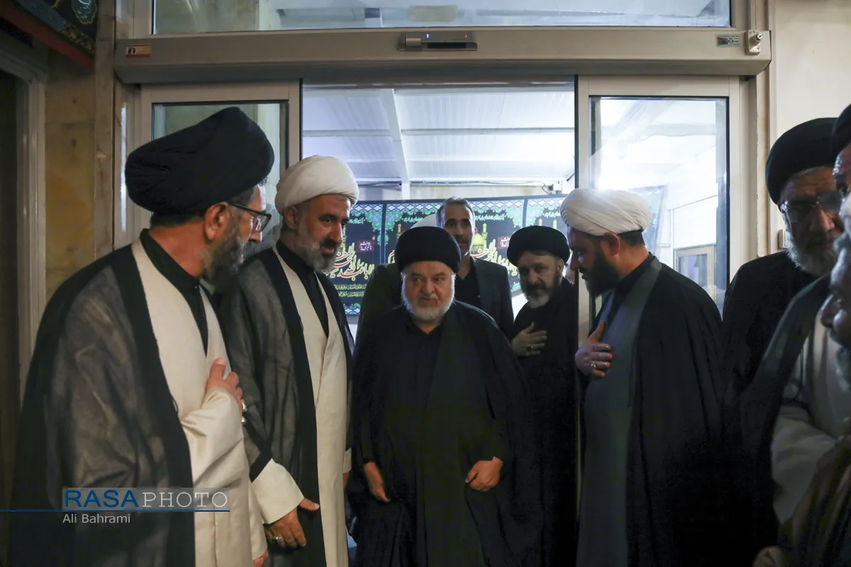گرامیداشت رهبر شهید انقلاب در بیت حضرت آیت الله نوری همدانی
