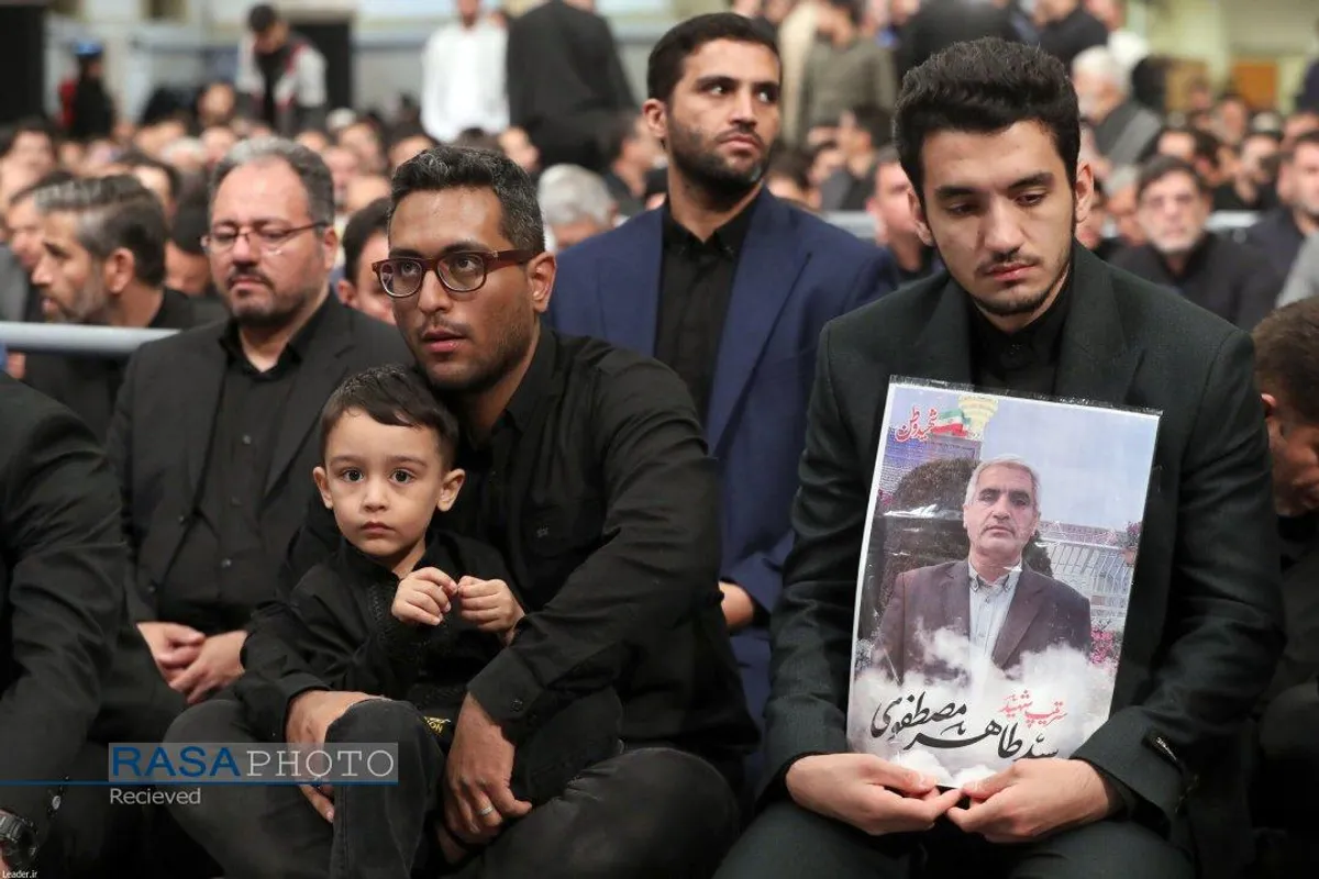 مراسم بزرگداشت رئیس&zwnj;جمهور شهید و همراهان گرامی ایشان با حضور رهبر انقلاب