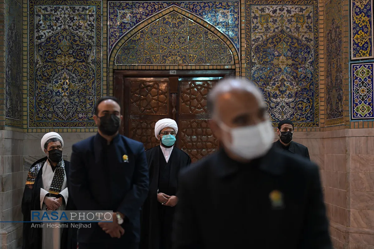 مراسم خطبه خوانی شب شهادت حضرت امام علی بن موسی الرضا (علیه السلام)