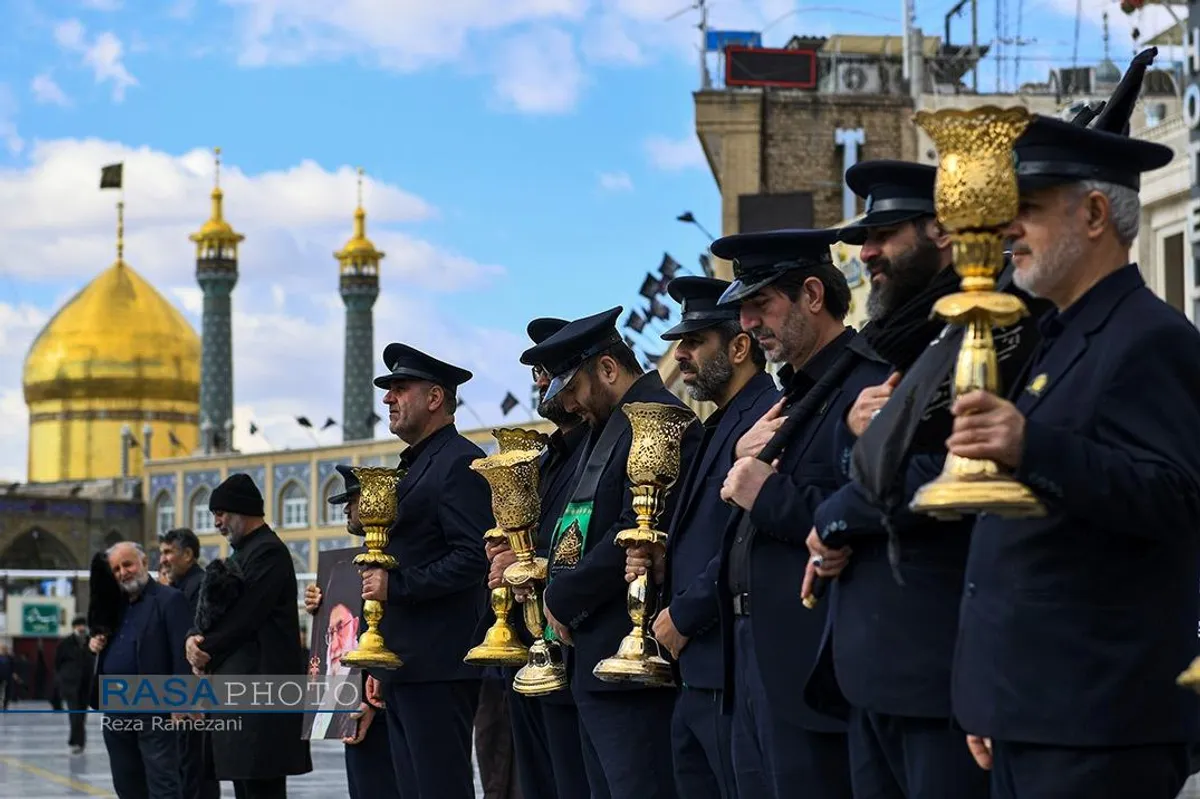 عزاداری روز شهادت حضرت امام موسی کاظم (علیه&zwnj;السلام) در حرم بانوی کرامت
