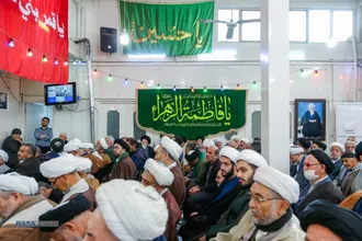 جشن سالروز میلاد حضرت زهرا (سلام&zwnj;الله&zwnj;علیها) و عمامه&zwnj;گذاری طلاب