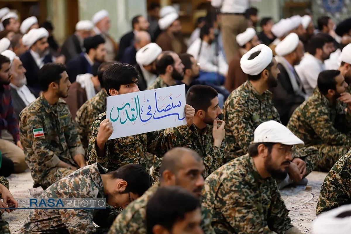 بزرگداشت شهداء غزه با حضور حضرت آیت الله مکارم شیرازی