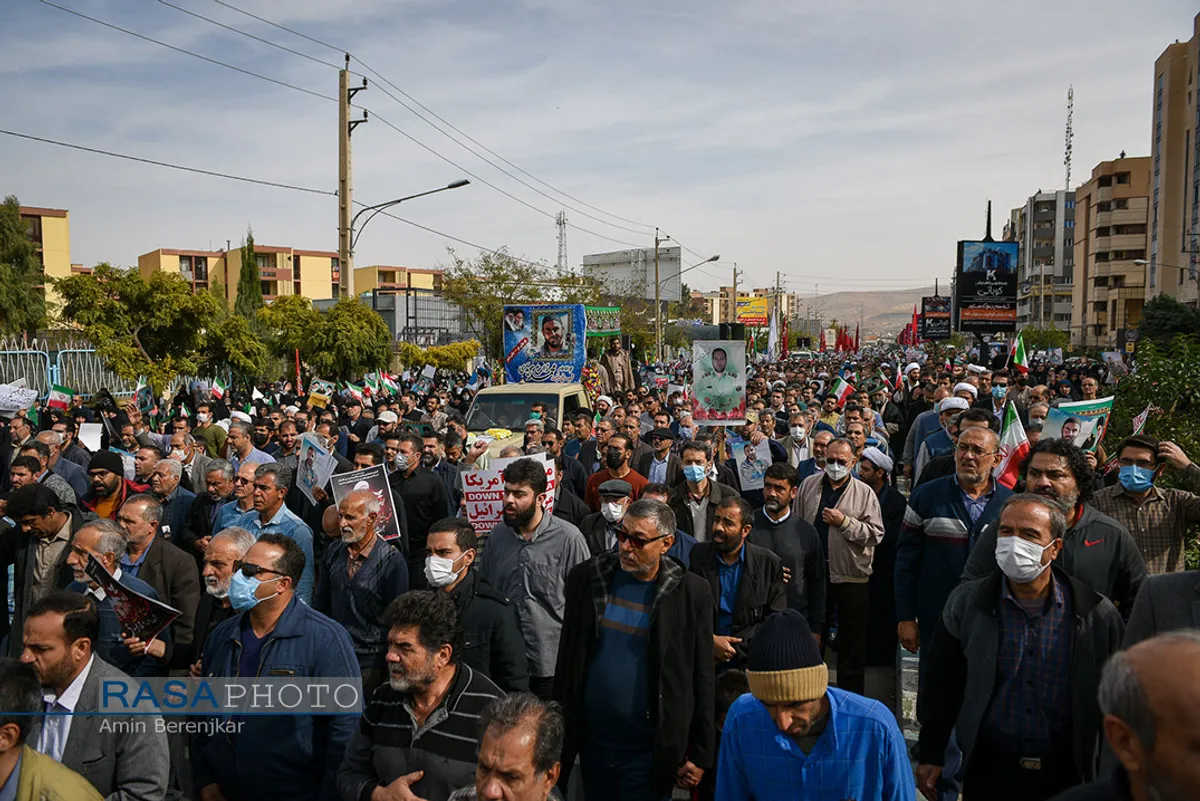 تشییع شهید مدافع امنیت حجت&zwnj;الاسلام &laquo;محمد مؤیدی&raquo; در شیراز&lrm;&lrm;