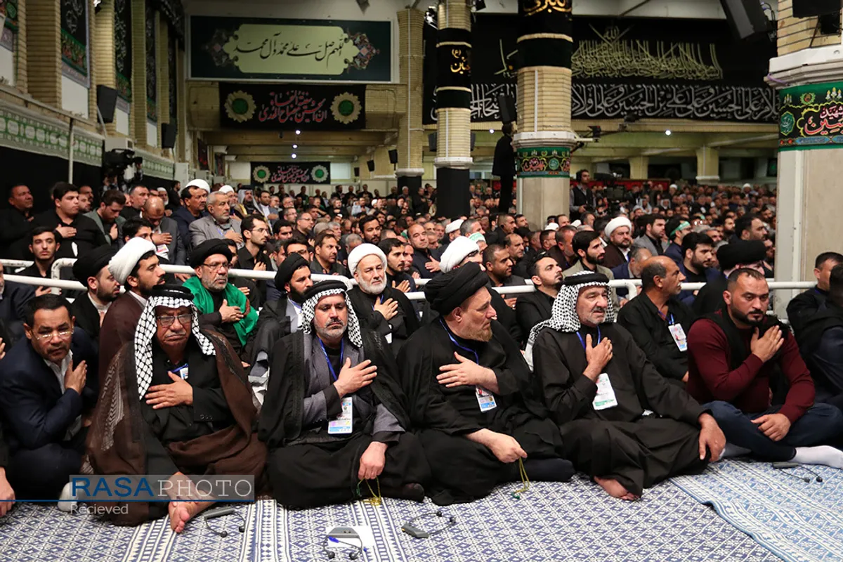 دیدار جمعی از موکب&zwnj;داران عراقی با مقام معظم رهبری
