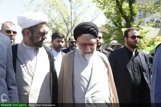 حضور شخصیت های حوزوی در راهپیمایی روز جهانی قدس