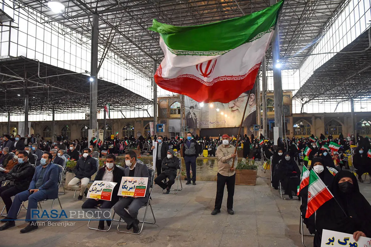 بزرگداشت سالروز حماسه ۹دی در شیراز&lrm;&lrm;