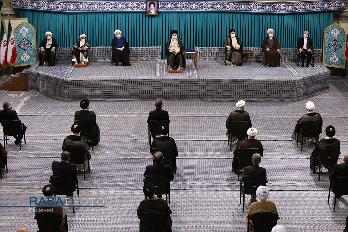 مراسم تنفیذ حکم ریاست جمهوری سیزدهم توسط رهبر انقلاب