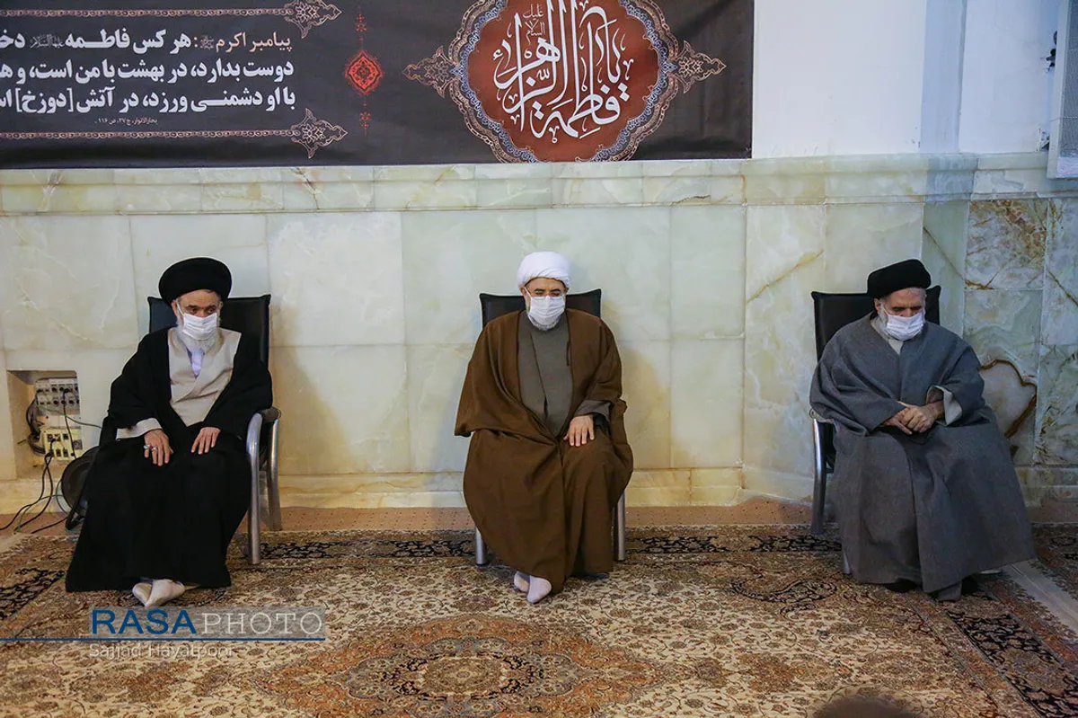 مراسم چهلمین روز درگذشت آیت الله محمدی یزدی