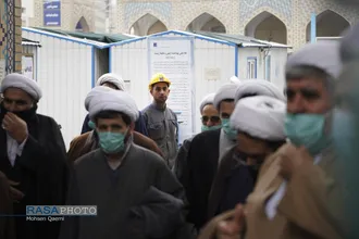 بازدید جمعی از اعضای خبرگزاری رسا و فضلاء استان مازندران از فعالیت&zwnj;های آستان قدس رضوی