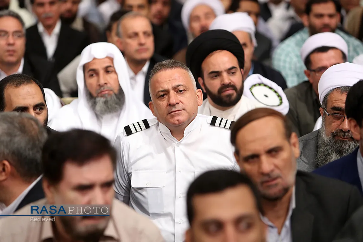 دیدار دست اندرکاران و کارگزاران حج با مقام معظم رهبری
