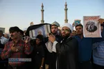 تشییع پیکر پاک شهید حجت&zwnj;الاسلام حجت اعتبار در قم