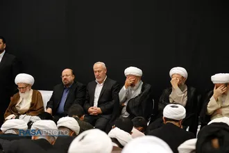 بزرگداشت شهدای غزه و اعلام حمایت از ملت فلسطین در دفتر حضرت آیت&zwnj;الله نوری همدانی