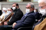 دیدار جمعی از مداحان اهل&zwnj;بیت (علیهم&zwnj;السلام) با مقام معظم رهبری