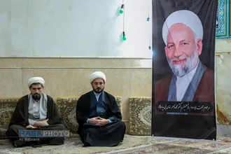 مراسم ختم مرحوم حجت الاسلام سقای بی&zwnj;ریا در قم