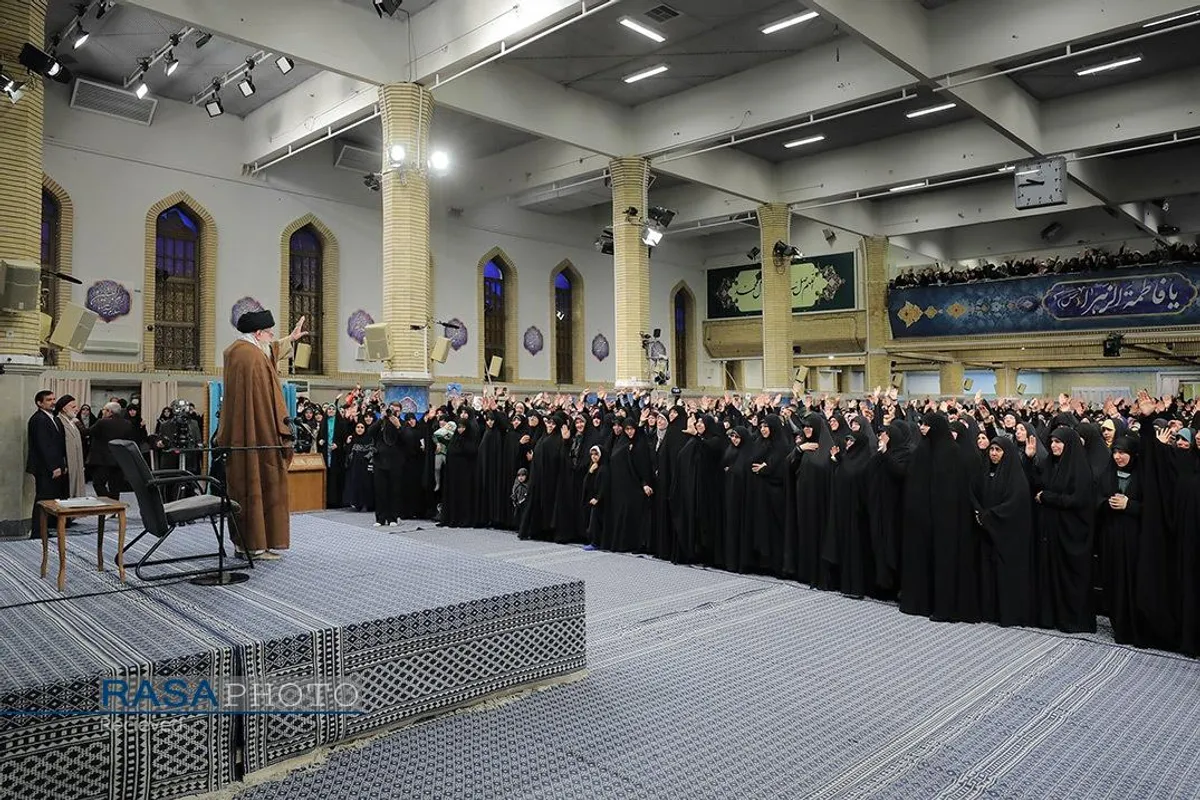 دیدار اقشار مختلف بانوان با مقام معظم رهبری