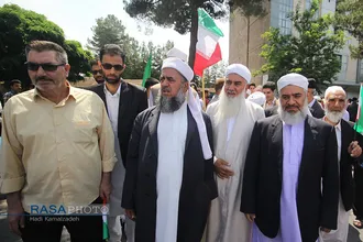 به سوی قدس | راهپیمایی روز جهانی قدس در بیرجند